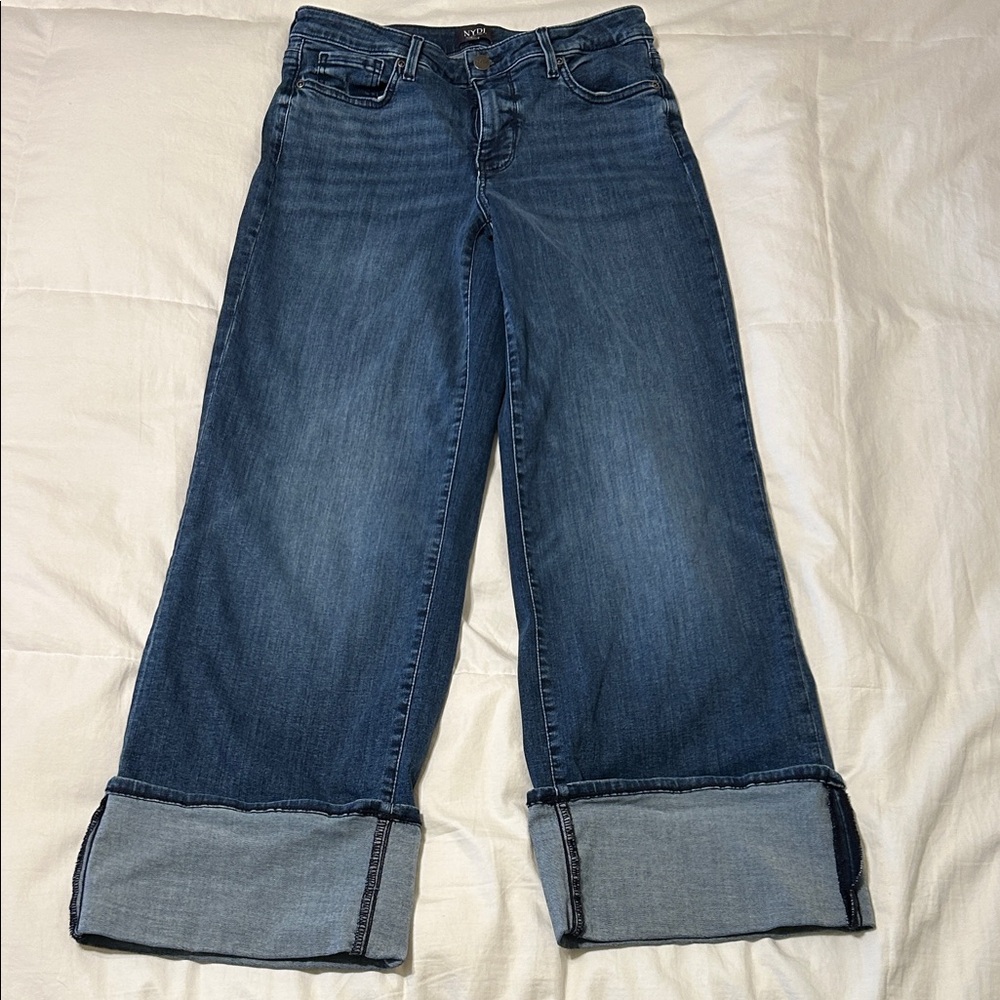 NYDJ Dark Blue Flare Jeans
